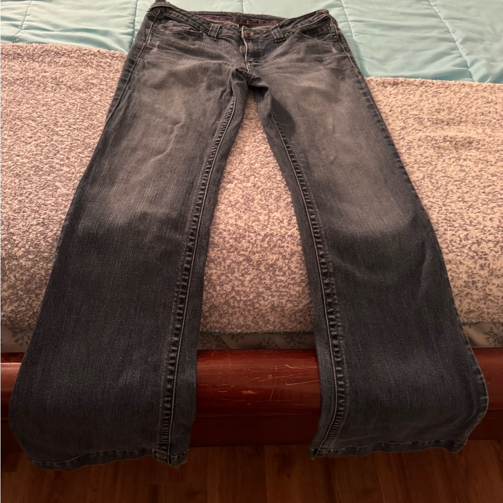 Flare leg jeans - long length